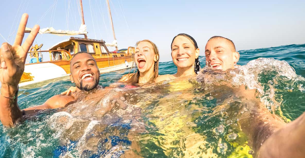 Positano: Boat Tour, Caves, Beaches, Snorkeling & Prosecco — a boat tour from Amalfi, Italy