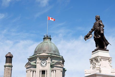 Expedição privada à descoberta da cidade do Quebeque em família