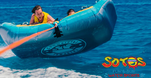 Inflatable Rides Experience at Sotos Watersports, Faliraki