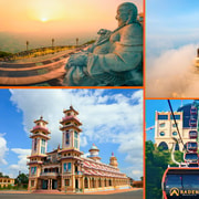 HCM: Tay Ninh, Black Virgin Mountain, & Cao Dai Temple Tour