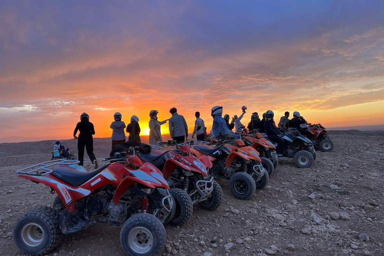 Désert d'Agafay : expérience en quad avec déjeuner