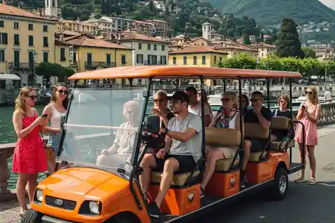 Como: Tour VIP privato con guida su golf cart