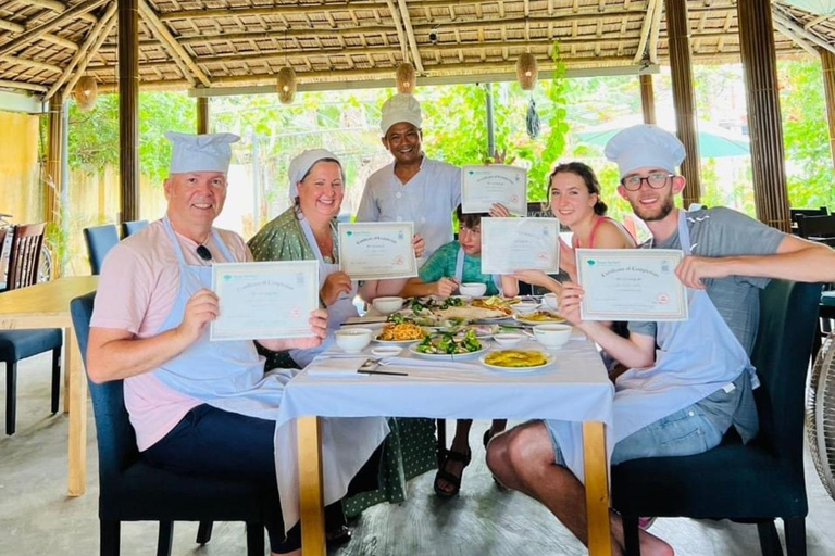 Hoi An Countryside Bicycle Tour - Farming - Cooking Class Biking - Basket Boat Ride - Farming - Cooking Class