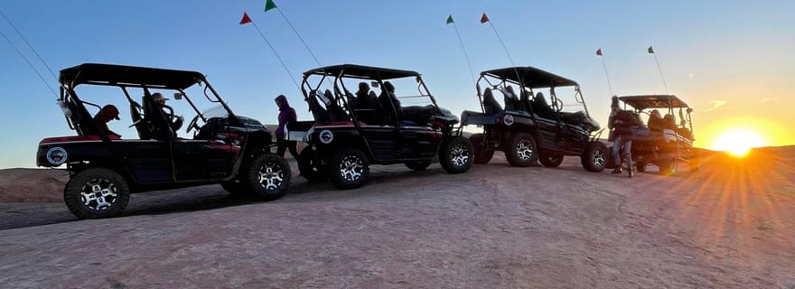 Moab : Circuit de 3,5 heures en voiture pour découvrir Hells Revenge et Fins N'Things