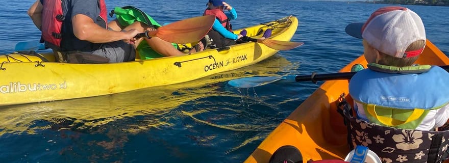 Uvita : Kayak privé dans l'océan et plongée en apnée Marino Ballena N. Park