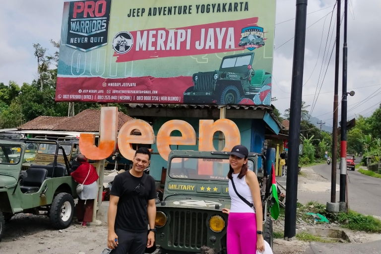 Tour de lave au mont Merapi uniquement.