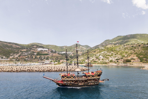 Alanya: Pirate- Party Boat Tour with Lunch & Drinks Alanya: Pirate- Party Boat Tour with Lunch & Drinks
