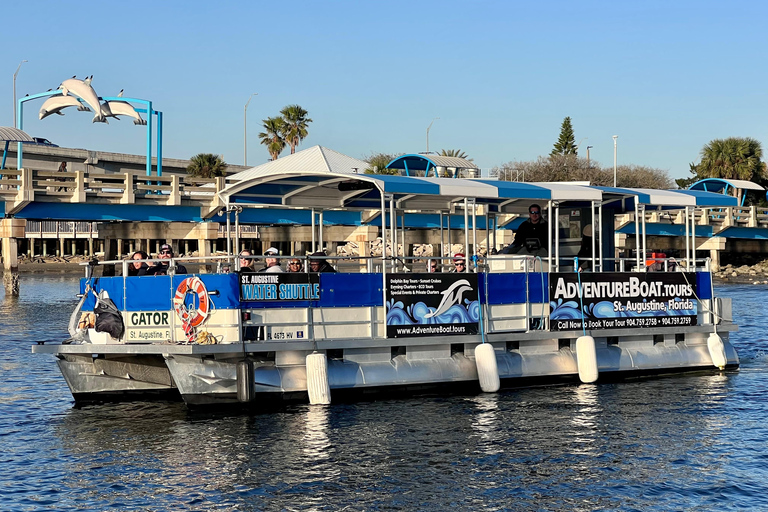 St. Augustine: Rondvaart bij zonsondergang met dolfijnen spotten
