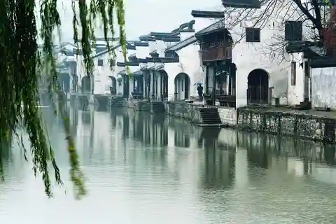 Gardens and Tongli or Zhouzhuang Water Town
