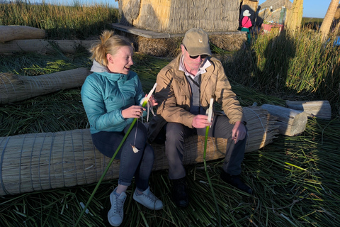 Dive into Uros and Taquile with a workshop, lunch, and a swim in Lake Titicaca