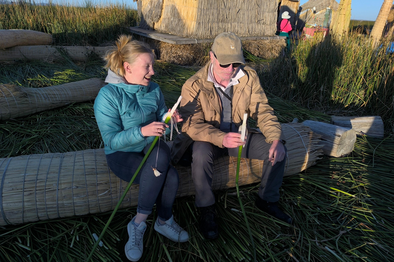 Dive into Uros and Taquile with a workshop, lunch, and a swim in Lake Titicaca