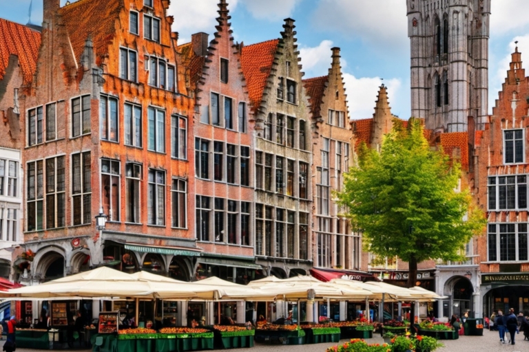 Au départ de Zeebrugge : Best of Bruges & opt. Excursion à GandAu départ de Zeebrugge : 5 heures d'excursion à Bruges