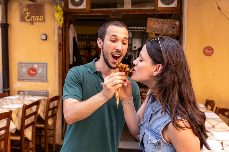 Rom: Twilight Trastevere Foodtour mit Weinverkostung Rom: Twilight ...