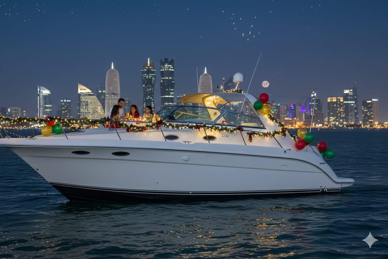 Doha: Safliyah Island Boat Trip with Refreshments