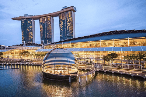 Tour noturno de assinatura: Passeio pela Marina com provas de comidaJunta-te ao grupo