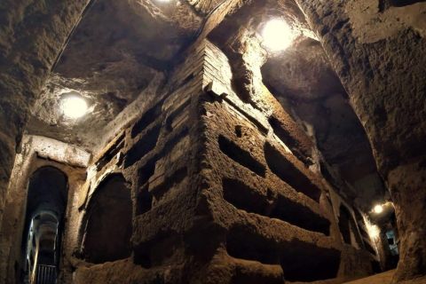 Roma: biglietto d'ingresso e tour guidato delle catacombe di San Sebastiano