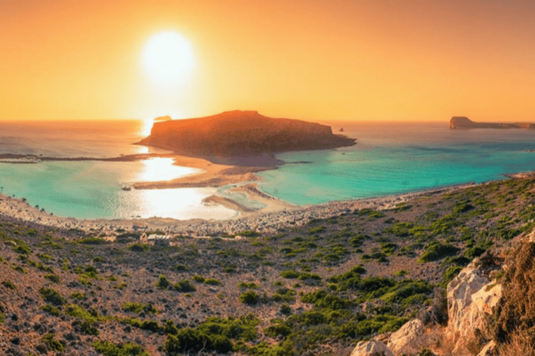 Chania Luxury Jeep Safaris: Balos Beach. A Lagoon For Bliss.3-seats Jeep/SUV