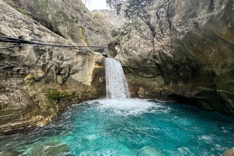 Kanion Sapadere z jaskinią Cuceler i przystankiem do pływania na rzeceWycieczka z odbiorem z miejsca spotkania nie obejmuje
