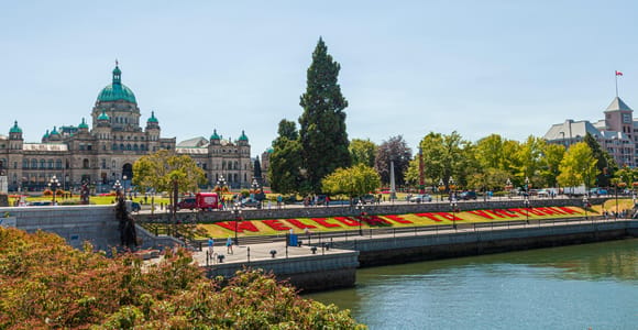 Von Vancouver aus: Ganztagestour Victoria & Butchart Gardens Tour