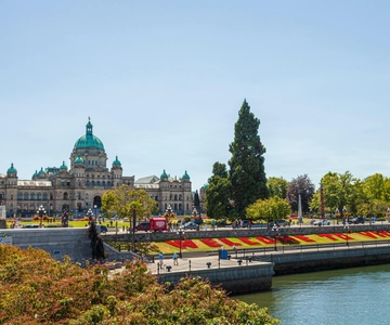Von Vancouver aus: Ganztagestour Victoria & Butchart Gardens Tour