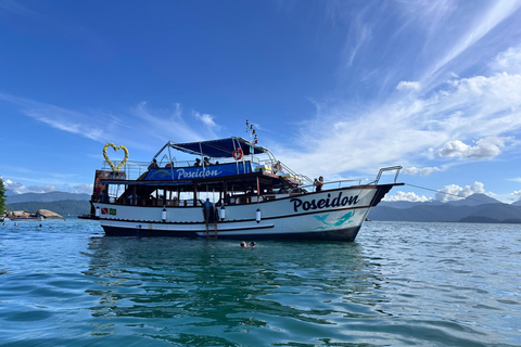 Paraty: Poseidon Schooner Cruise Along the North Route and to Paradisiacal Islands Paraty: Poseidon Schooner Tour of the North Route and Paradise Islands