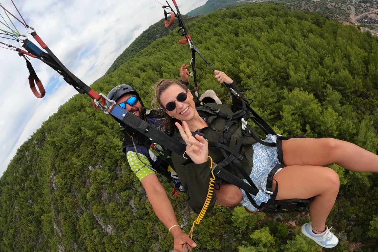 アラニヤ タンデムパラグライダー体験 動画オプション付き