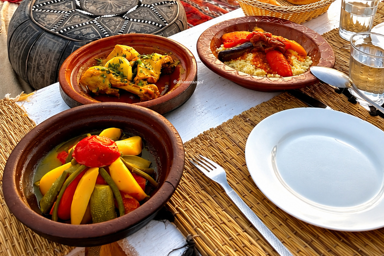 Marrakech: Agafay Desert Sunset With Dinner & Fire Show
