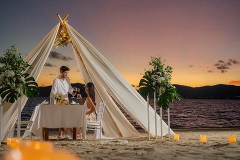 Demande en mariage sur la plage au My Beach ResortDemande en mariage à la plage dans mon complexe balnéaire