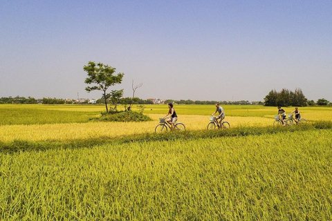 Bicicleta por el campo -Agricultura -Mercado -Clases de cocina en Hoi AnTour privado