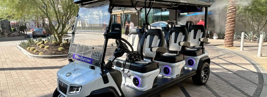 Palm Springs : visite guidée des résidences de célébrités en voiturette électrique