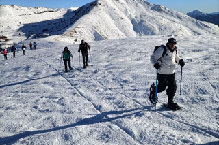 Montecampione 1800m: snowshoeing and winter hiking (daily)