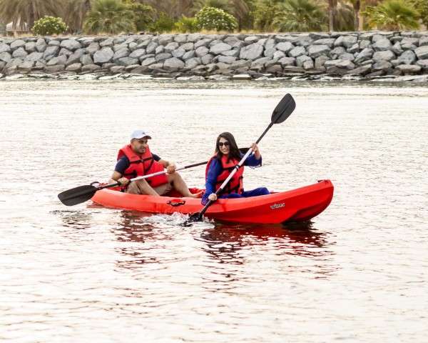 Feel the happiness while exploring Dubai with Double Kayak