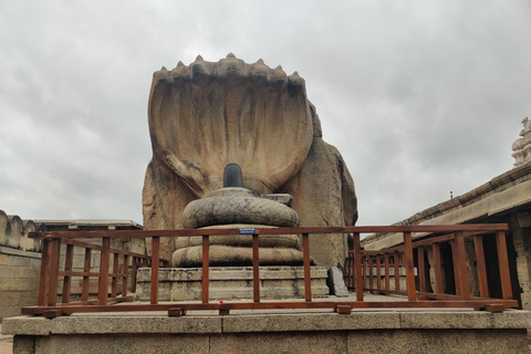 Från Bangalore: Dagsutflykt till Lepakshi-templet och Adiyogi-statyn