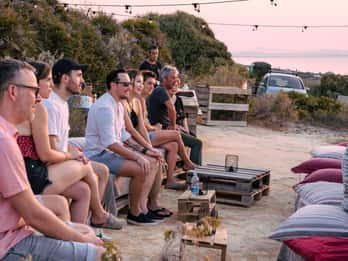 Castelsardo: picnic in an estate with sea view