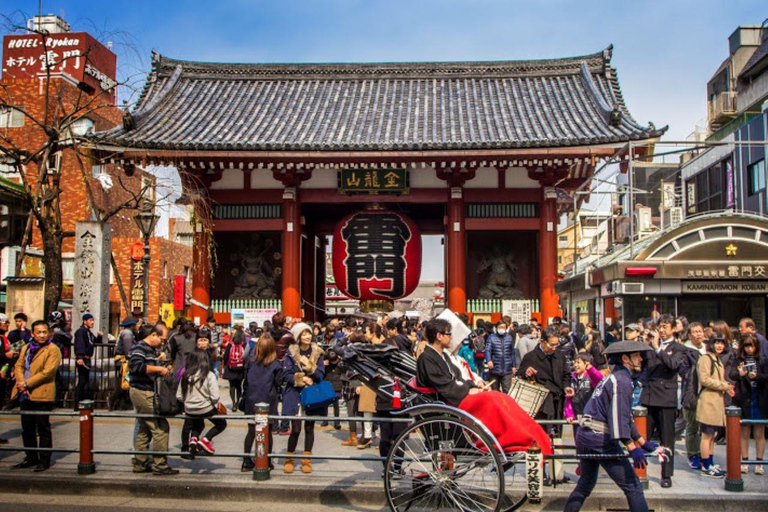 Tokio: Skytree, Asakusa en Meiji Shrine, kruising bij Shibuya,