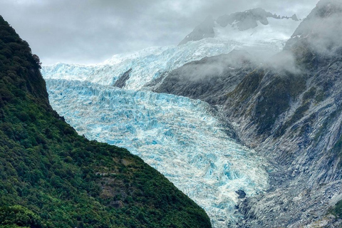 Desde Christchurch: excursión de 2 días a Queenstown vía Franz Josef