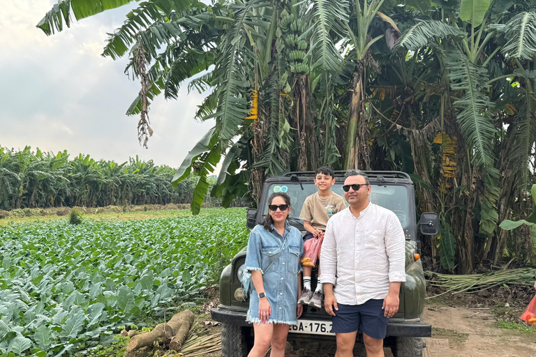 Hanoi Highlights, Train St & Hidden Gems Jeep Discovery Tour Jeep Food Tour: City highlights & Foods.