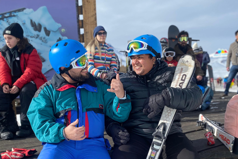 Desde Santiago: Excursión Panorámica a la Nieve en la Región de Farellones.Santiago: Visita panorámica