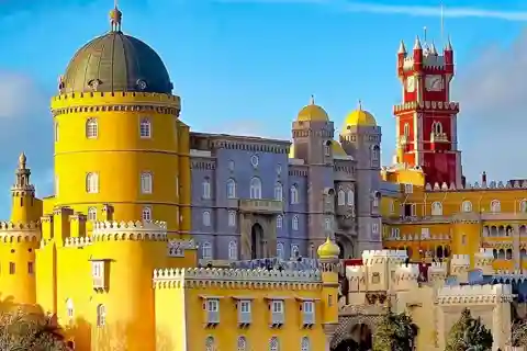 Tour privato da Lisbona: Palazzo Pena, giardini e Óbidos