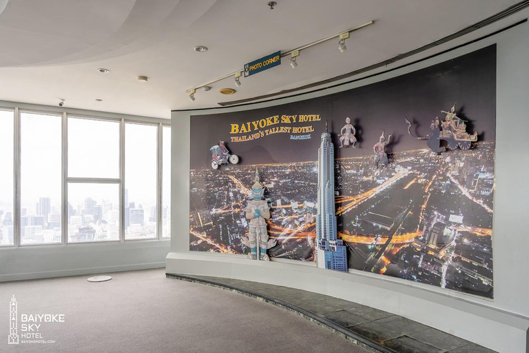 Bangkok: Baiyoke Observation Deck & Revolving Point Ticket Baiyoke Sky Hotel: Observation Deck & Revolving Point Ticket