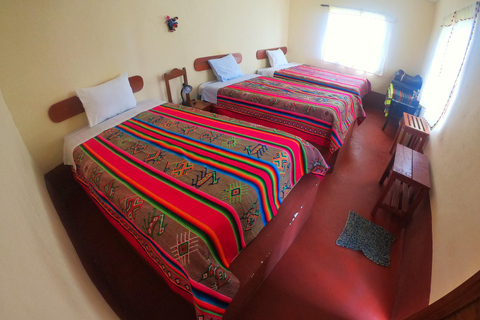 From Puno: 2-day Uros, Amantani, and Taquile tour with a folk show