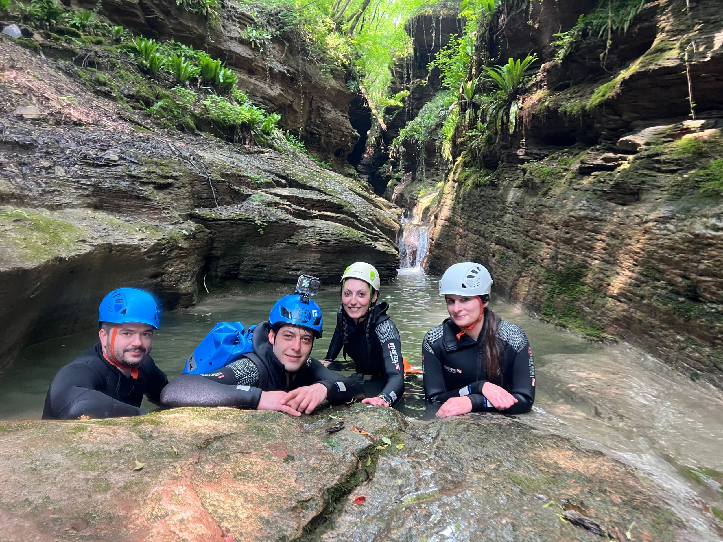 Canyoning-Tour in den Belluneser Dolomiten (Val Maggiore)