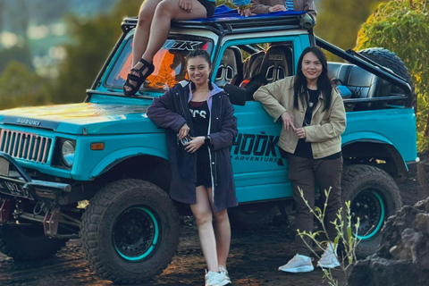 Mount Batur Jeep Sunrise, Hot Spring & Akasa cafe Jeep sunrise + hot spring (with hotel transfer)