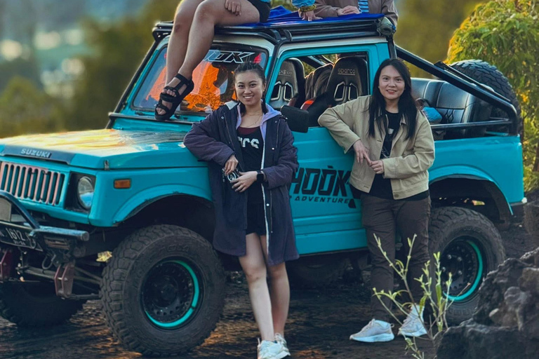 Mount Batur Jeep Sunrise, Hot Spring & Akasa cafe Jeep sunrise + hot spring (with hotel transfer)