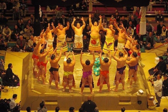 Visit Osaka Sumo Tournament Tour(Tickets included) in Osaka