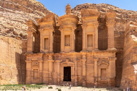 Au départ d'Amman : Visite privée de Petra et de la mer MortePétra et la mer Morte sans frais d'entrée