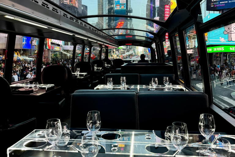 New York City: Bustronome Gourmet Lunch Tour in einem Luxusbus