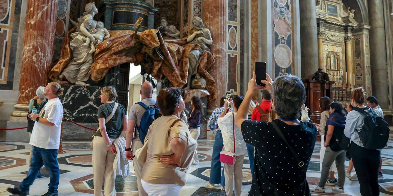 Rome: St. Peter's Basilica, La Pietà, Papal Tombs and Dome