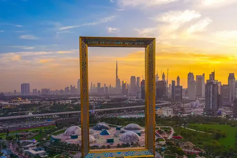 Da Abu Dhabi: Tour della città di Dubai con cornice e giro in barca in Abra