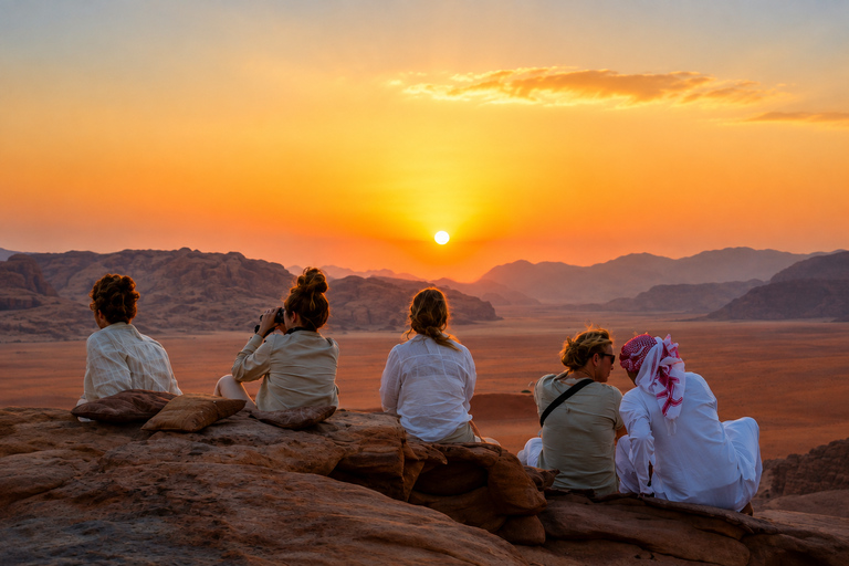 Canyons & Red Sand: 2-Hour Wadi Rum Private Jeep Tour